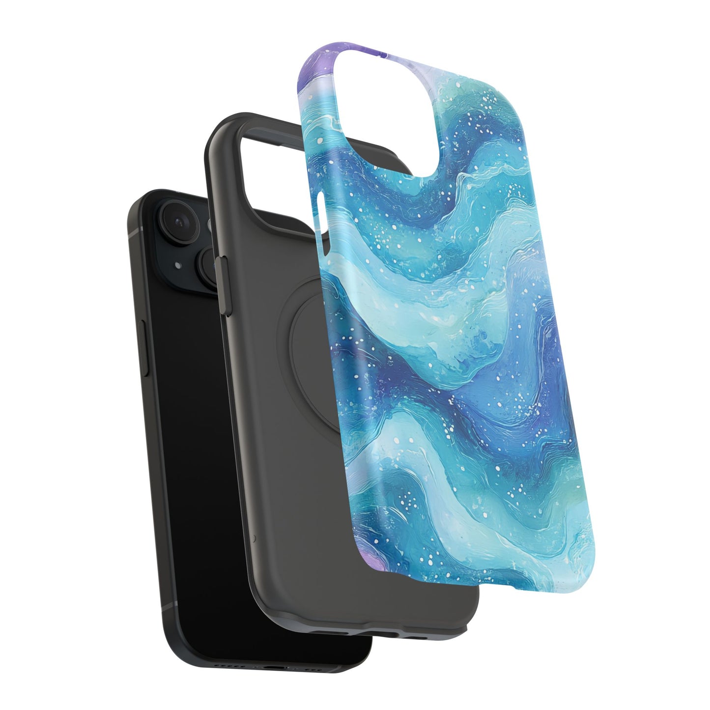 Ocean Wave Impact-Resistant Phone Case - Stylish and Durable Design
