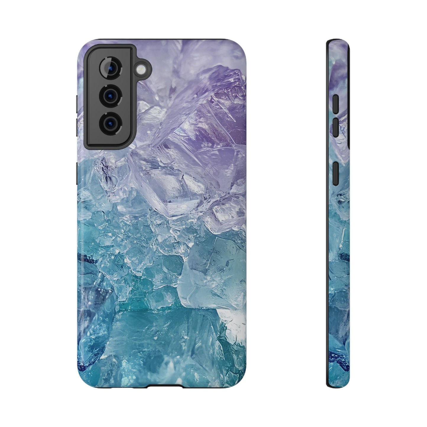 Crystal-Patterned Impact-Resistant Phone Case | Stylish Protection for Adventurers
