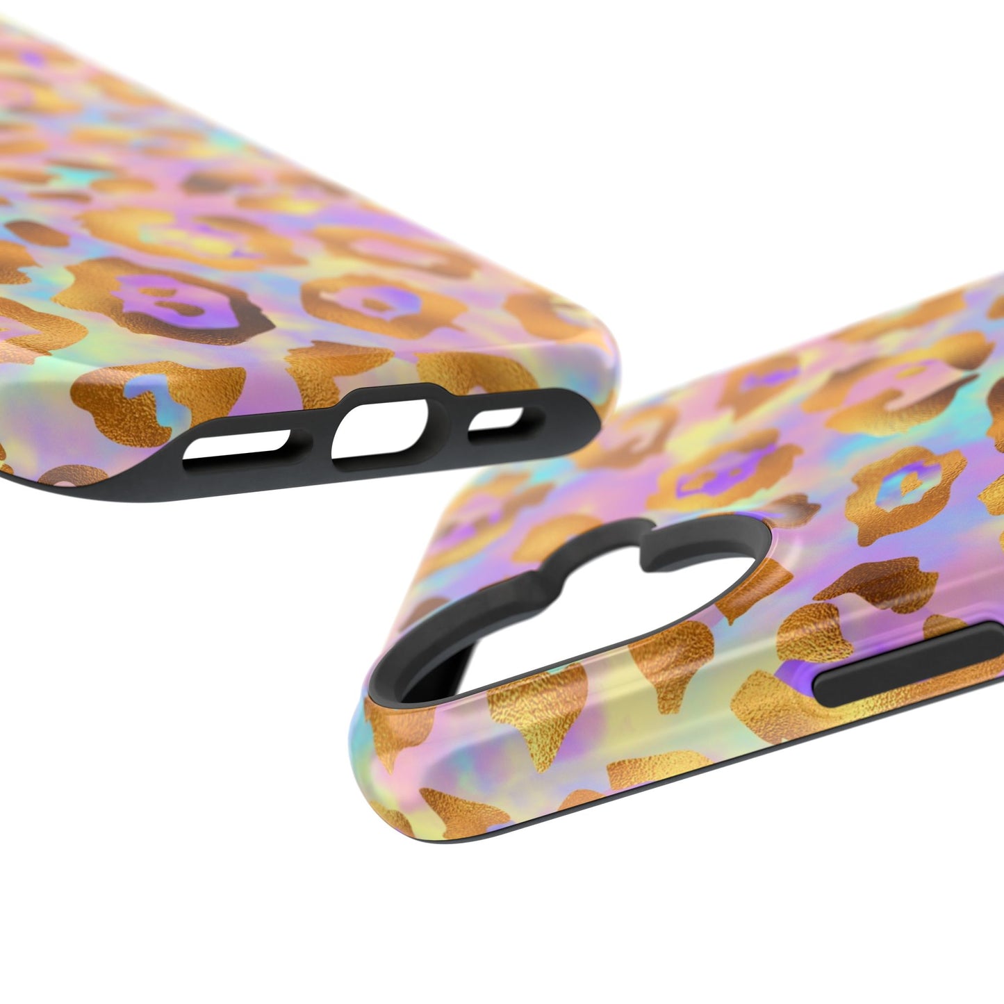 Leopard Print Impact-Resistant Phone Case