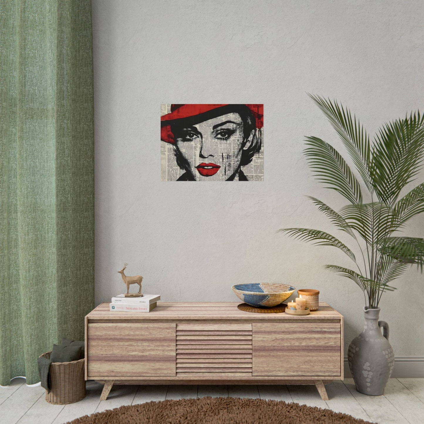 Retro Pop Culture Poster 3- Fashion Inspiration, Retro Wall Art