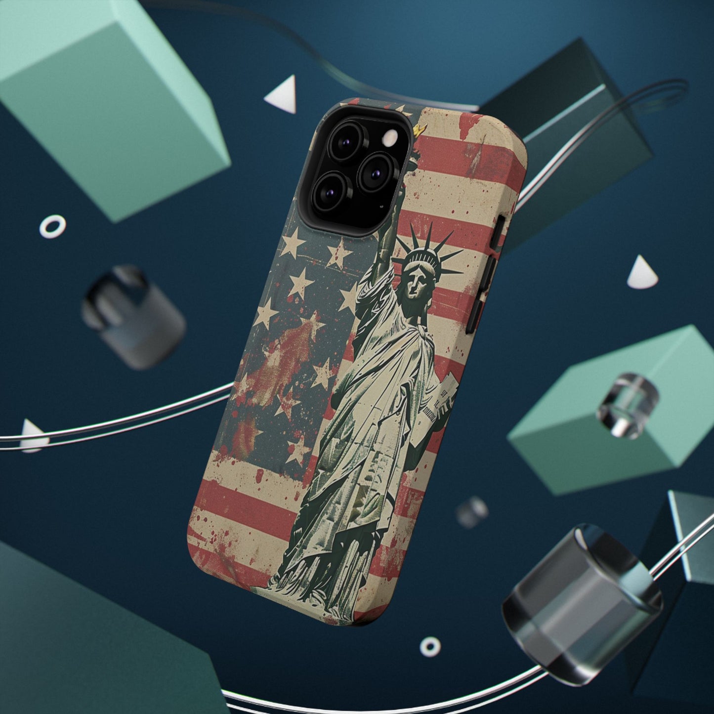 Liberty-Inspired Phone Case - Patriotic Design