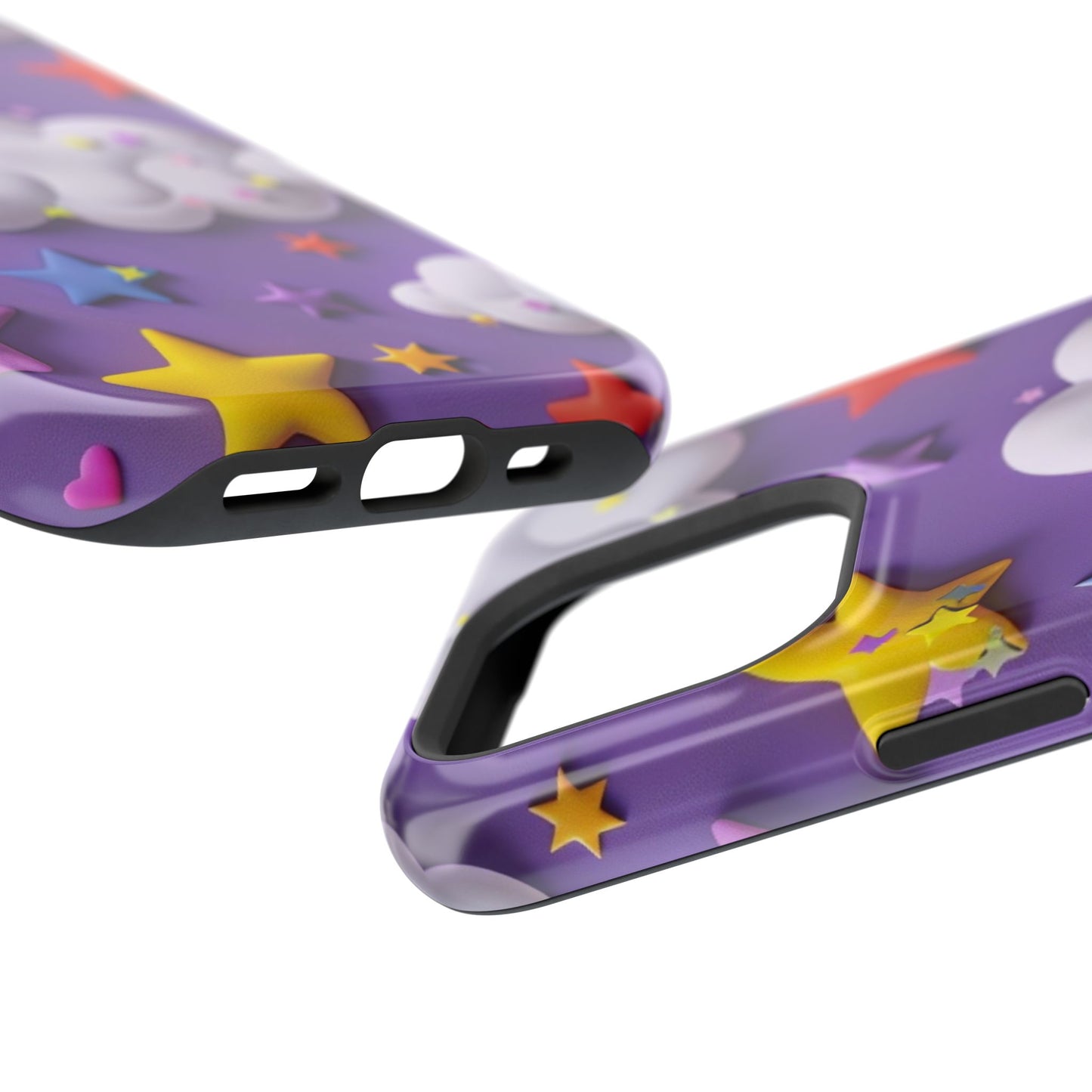 Colorful Cloud & Star Phone Case