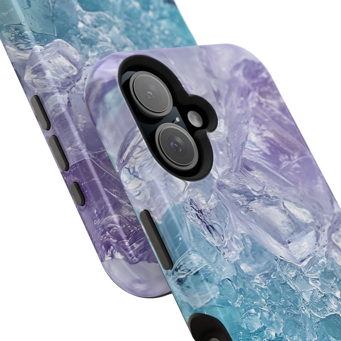Crystal-Patterned Impact-Resistant Phone Case | Stylish Protection for Adventurers