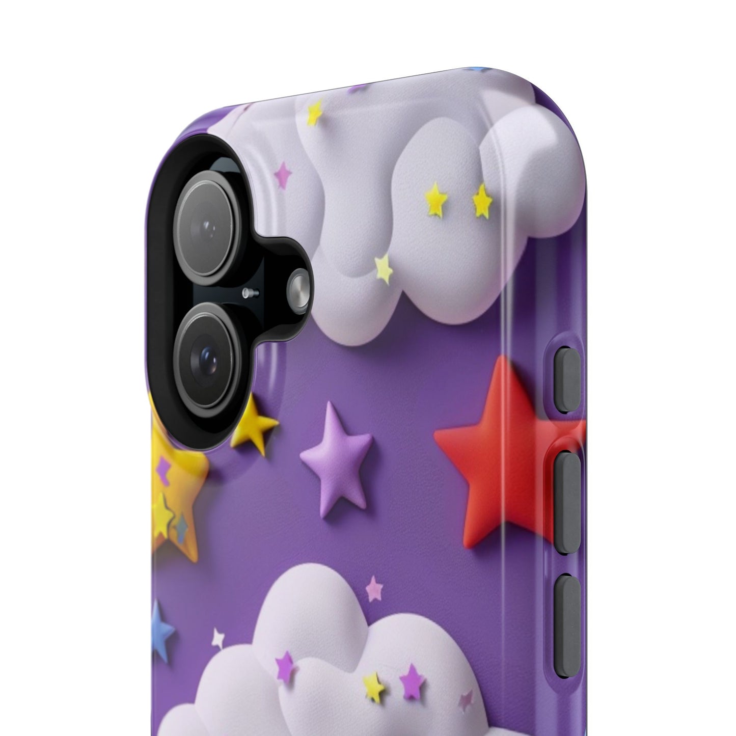 Colorful Cloud & Star Phone Case