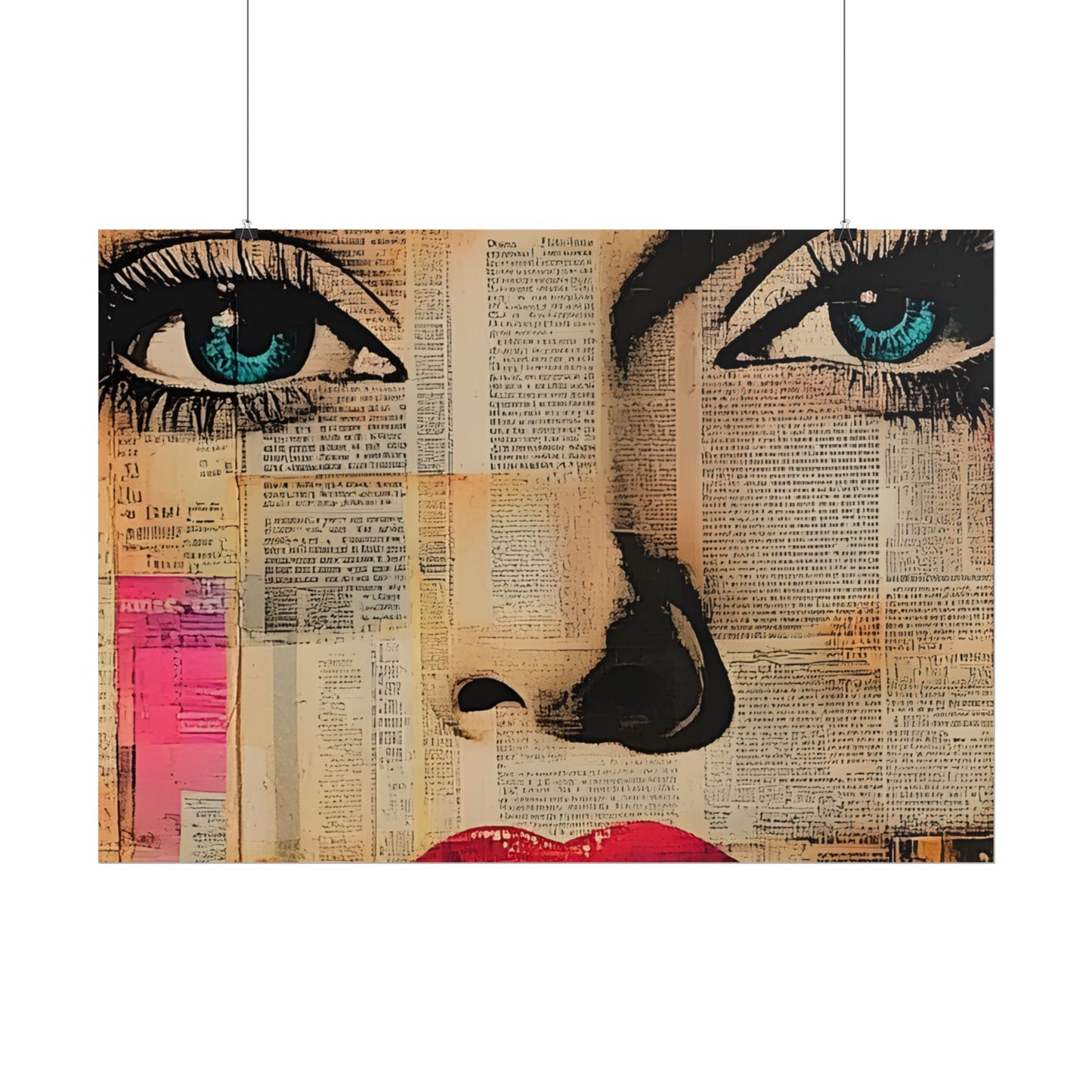 Retro Pop Culture Woman Poster 13 , Comic Wall Art