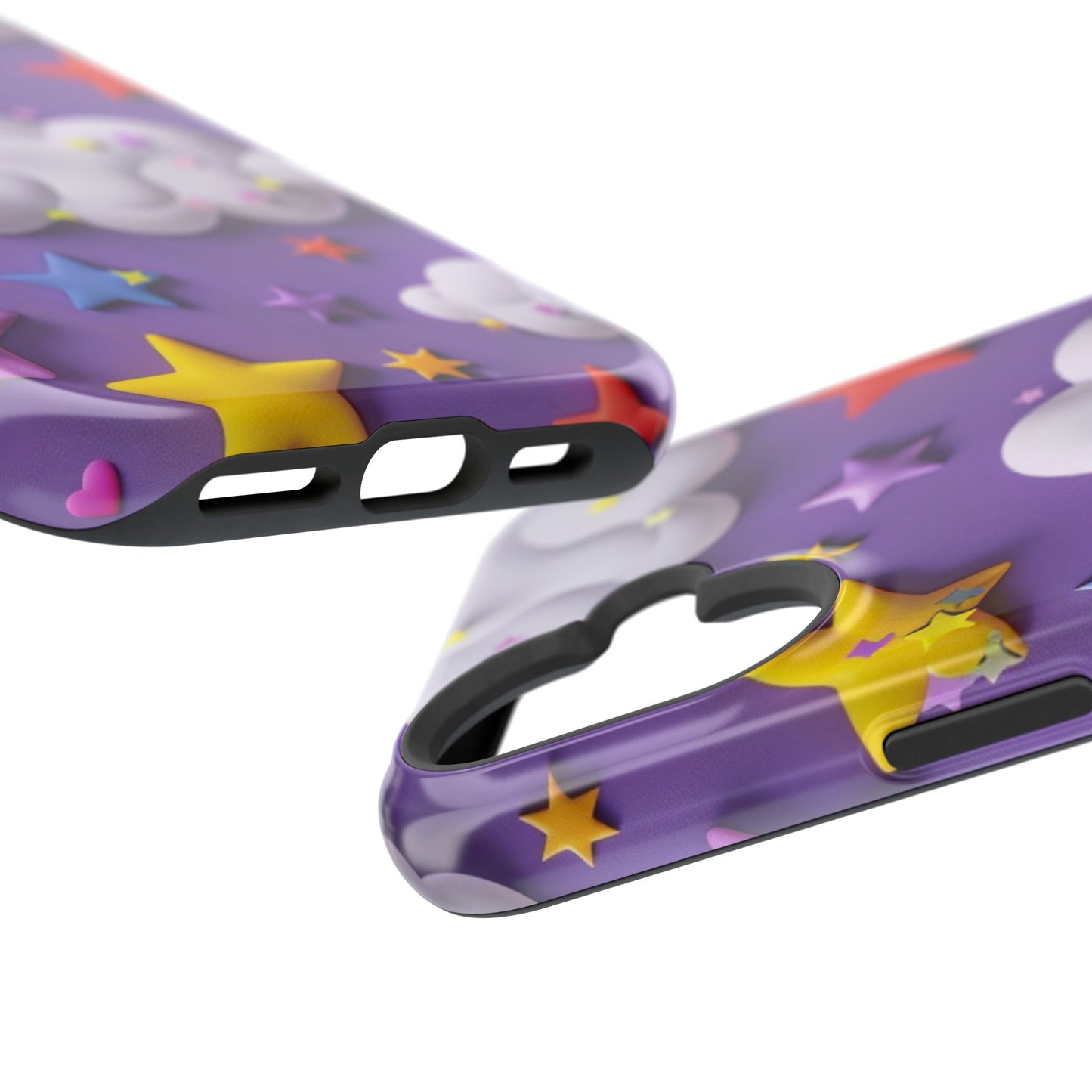 Colorful Cloud & Star Phone Case