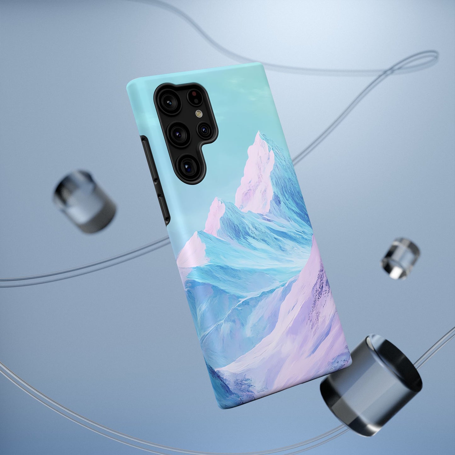 Mountain Landscape Phone Case - Impact-Resistant Protection for Nature Lovers