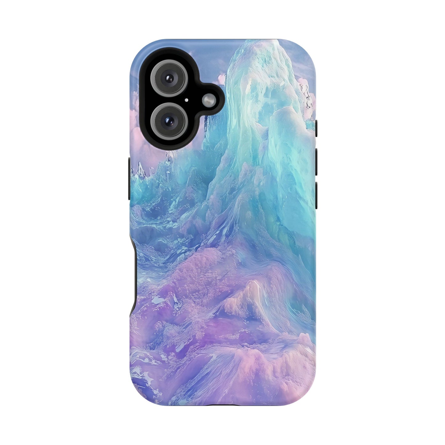 Phone Case - Colorful Abstract Waves Design