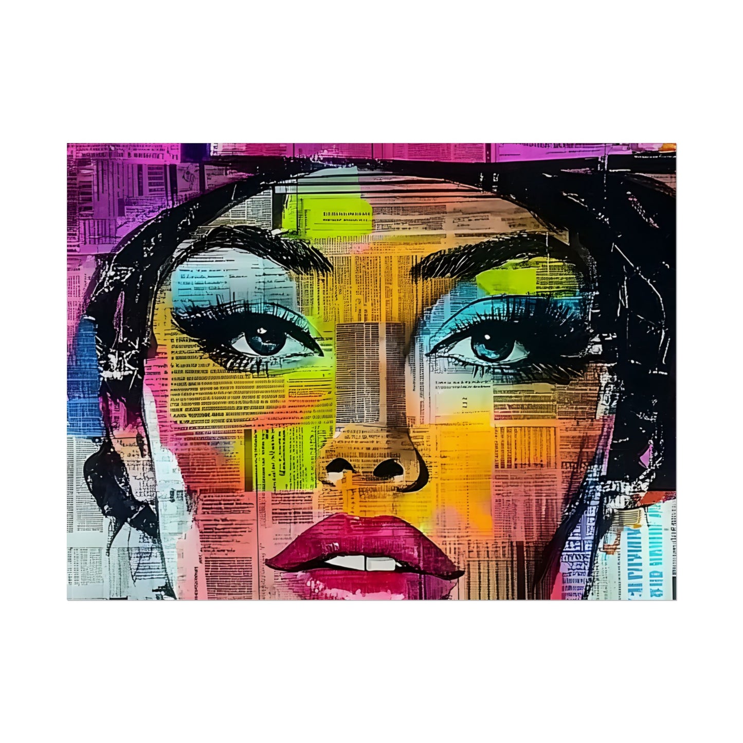 Retro Pop Culture Woman 9 - Wall Art, Retro Art