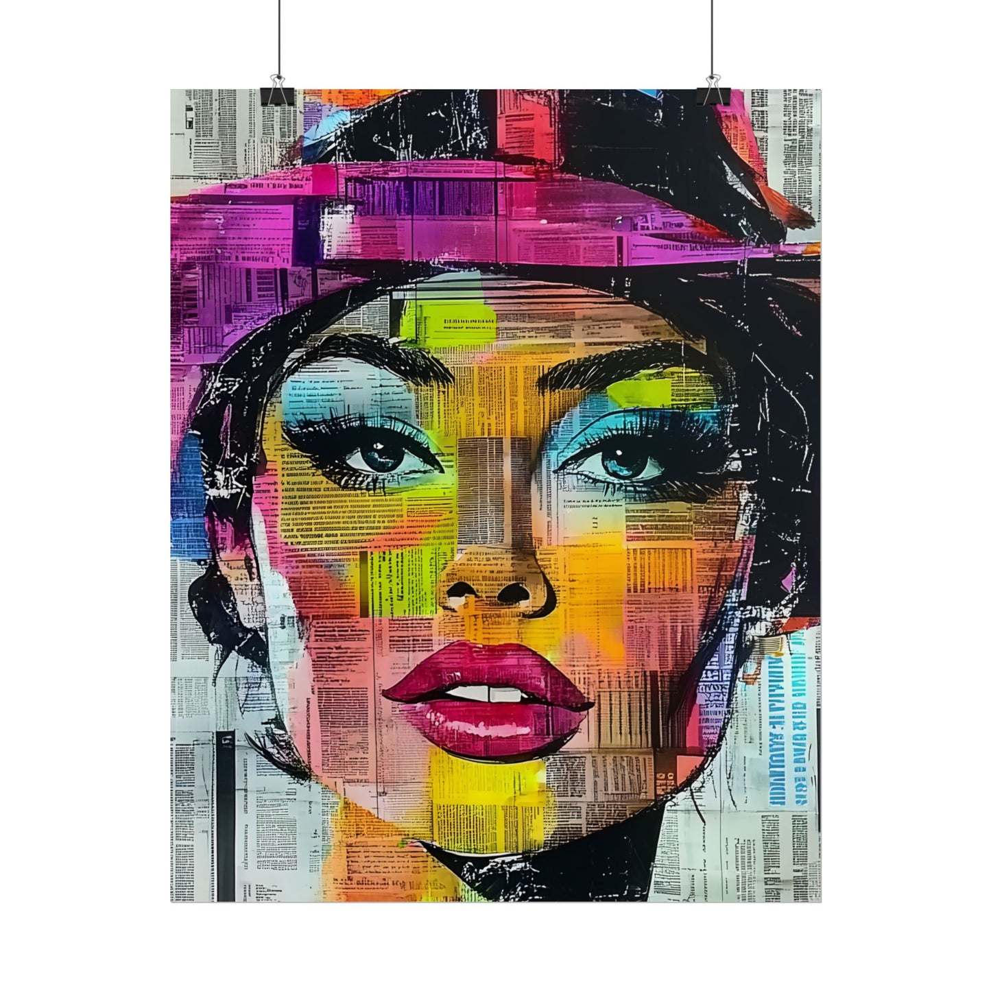 Retro Pop Culture Woman 9 - Wall Art, Retro Art