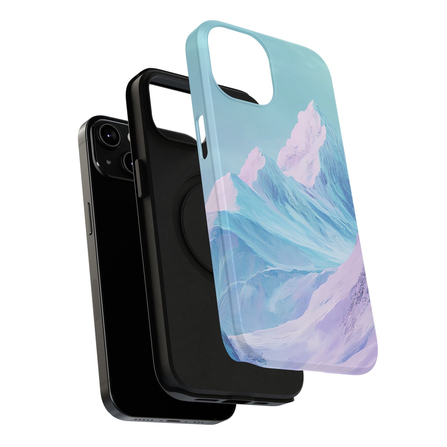 Mountain Landscape Phone Case - Impact-Resistant Protection for Nature Lovers