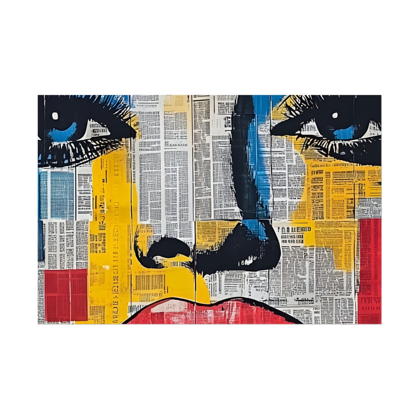 Poster Wall Art - Retro Pop Culture Woman 18 Comic Book Style