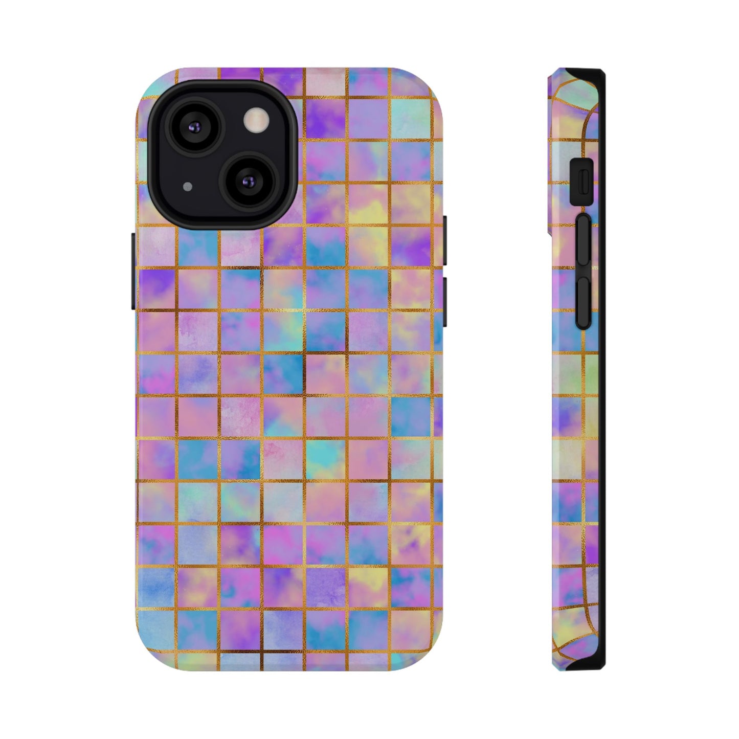 Colorful Mosaic Impact-Resistant Phone Case