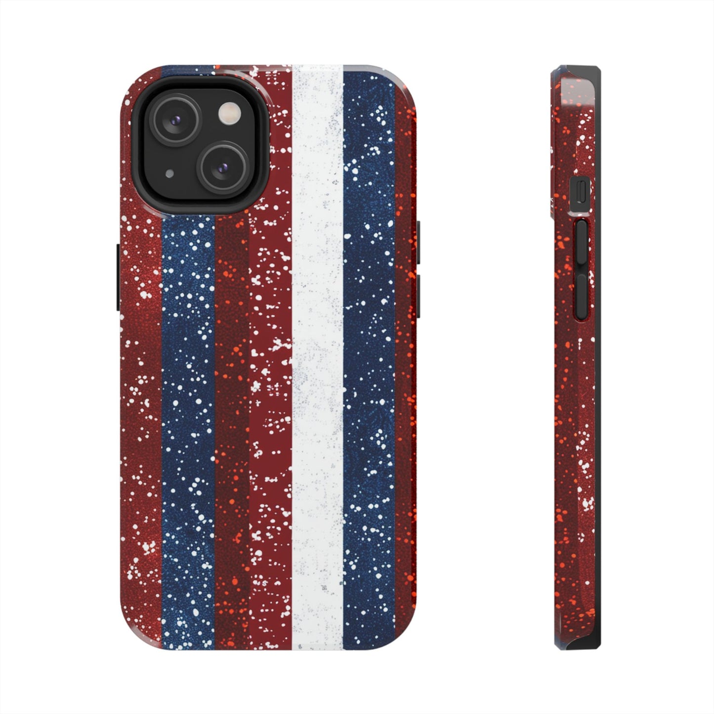 Patriotic Glitter Tough Phone Case