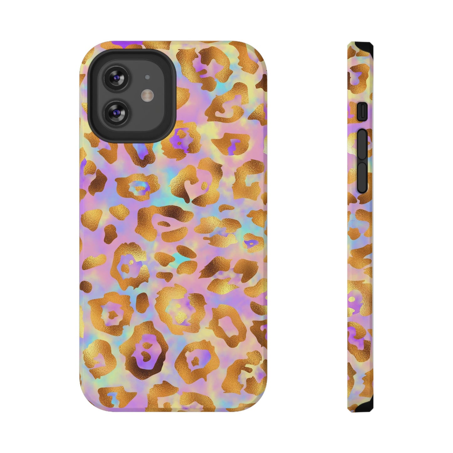 Leopard Print Impact-Resistant Phone Case