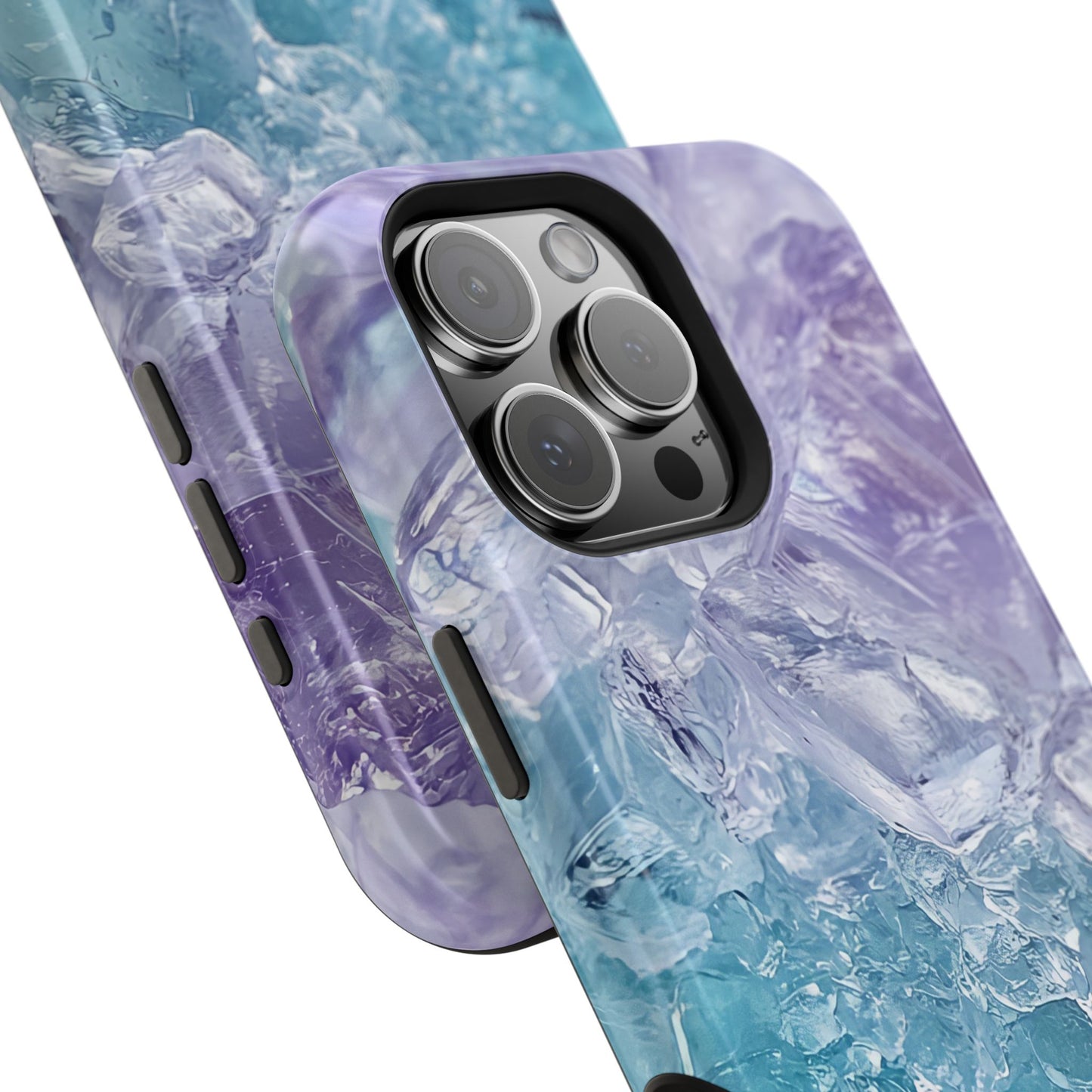 Crystal-Patterned Impact-Resistant Phone Case | Stylish Protection for Adventurers