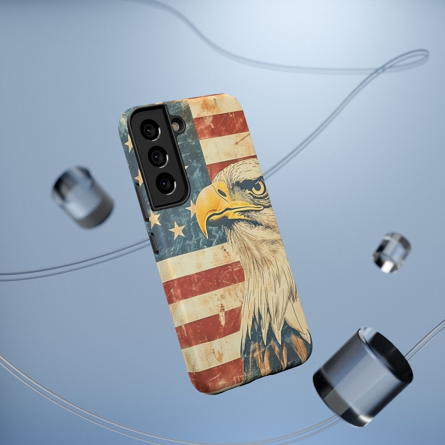 Eagle American Flag Phone Case