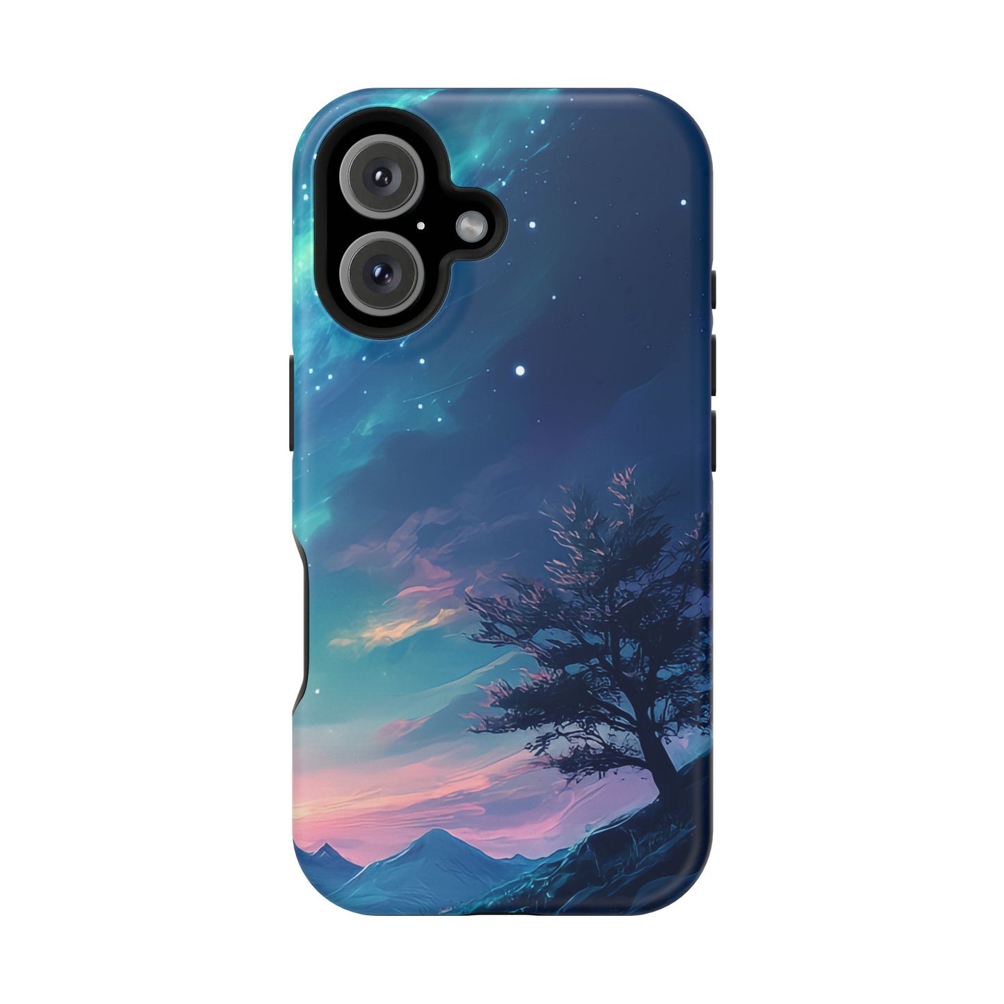 Stunning Galaxy Tree Impact-Resistant Phone Case