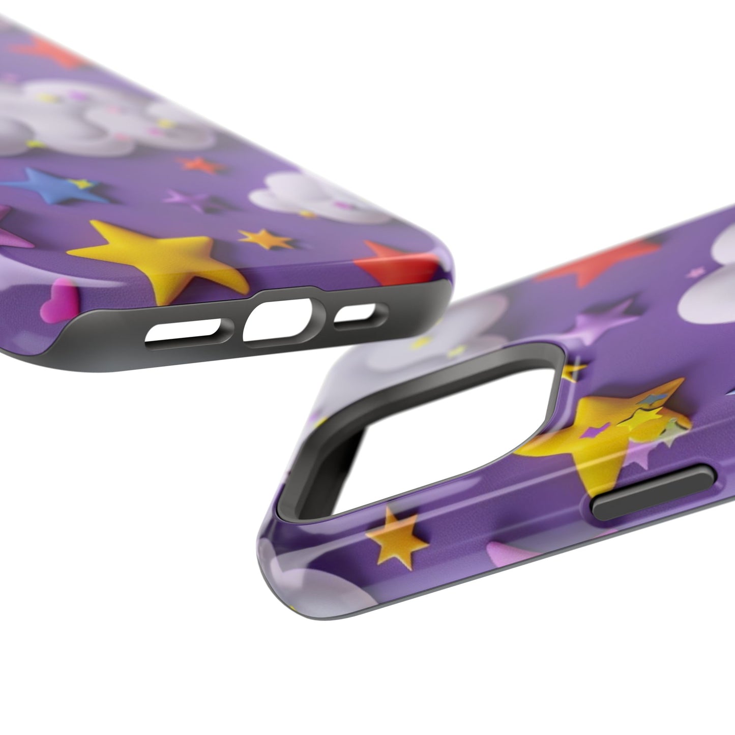 Colorful Cloud & Star Phone Case
