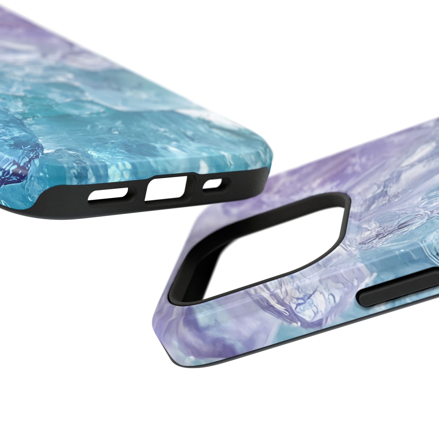 Crystal-Patterned Impact-Resistant Phone Case | Stylish Protection for Adventurers