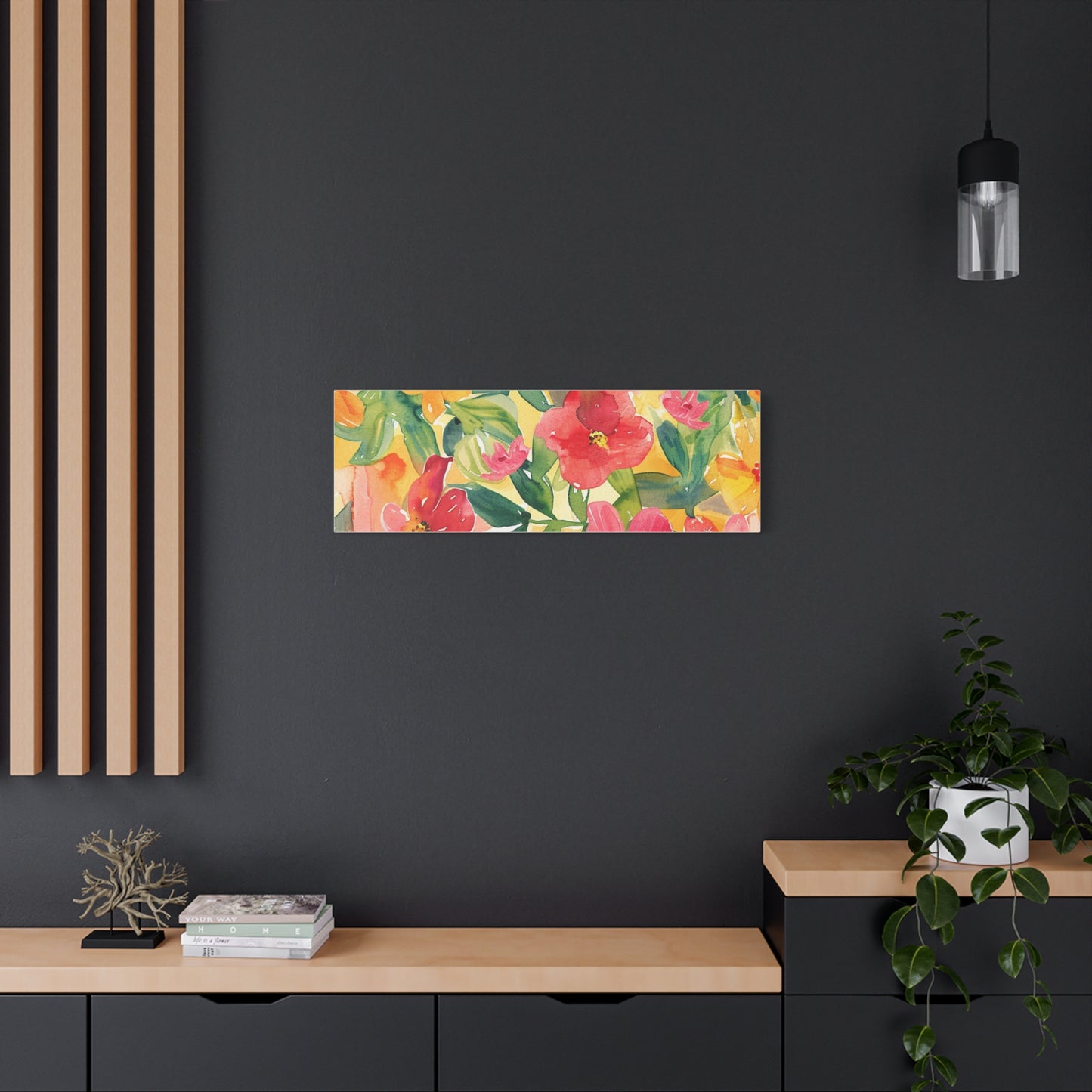 Floral Matte Canvas