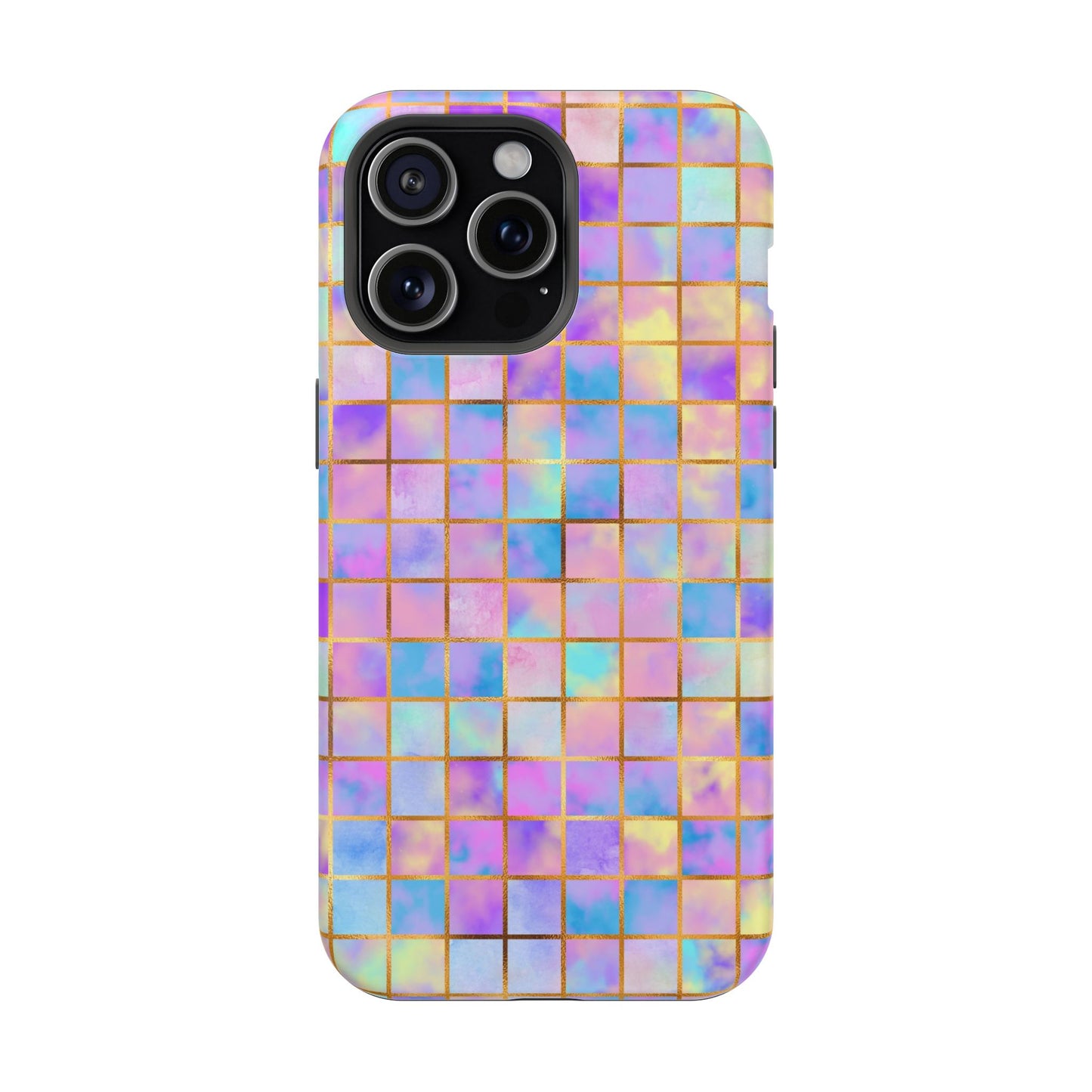 Colorful Mosaic Impact-Resistant Phone Case