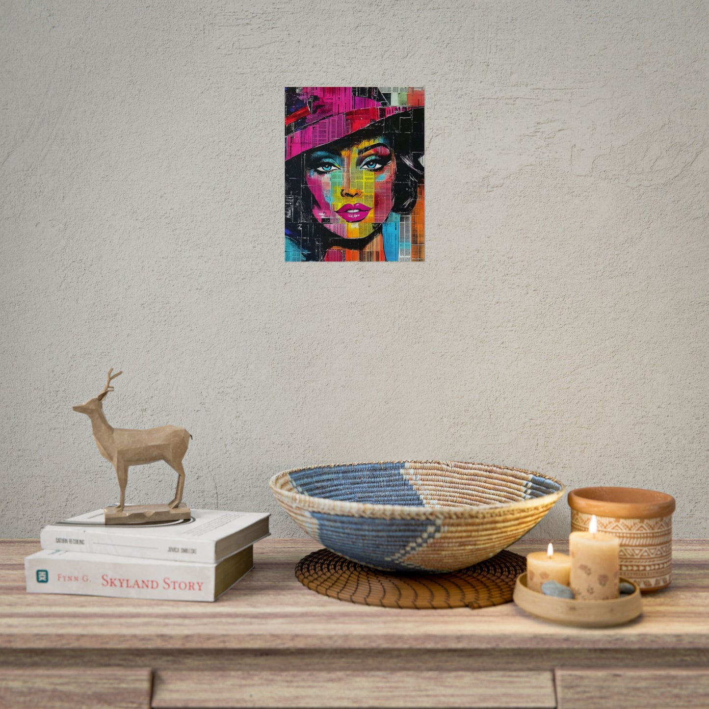 Poster Print Retro Pop Culture Woman 10