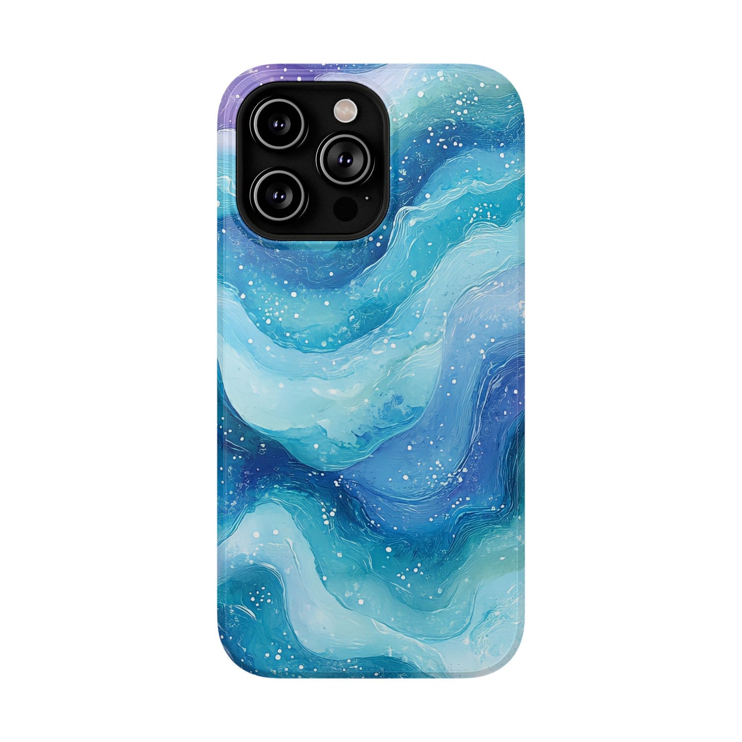 Ocean Wave Impact-Resistant Phone Case - Stylish and Durable Design