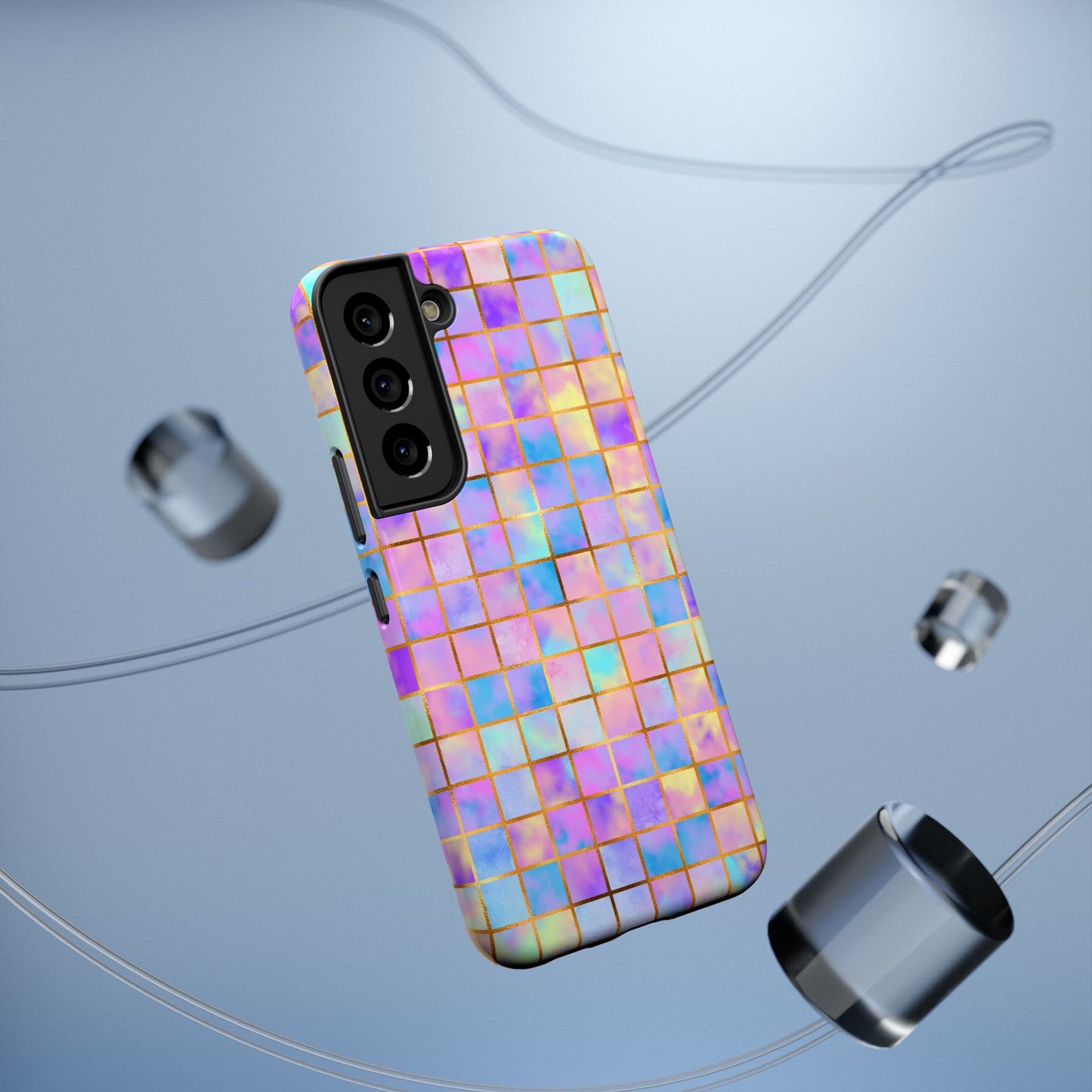 Colorful Mosaic Impact-Resistant Phone Case