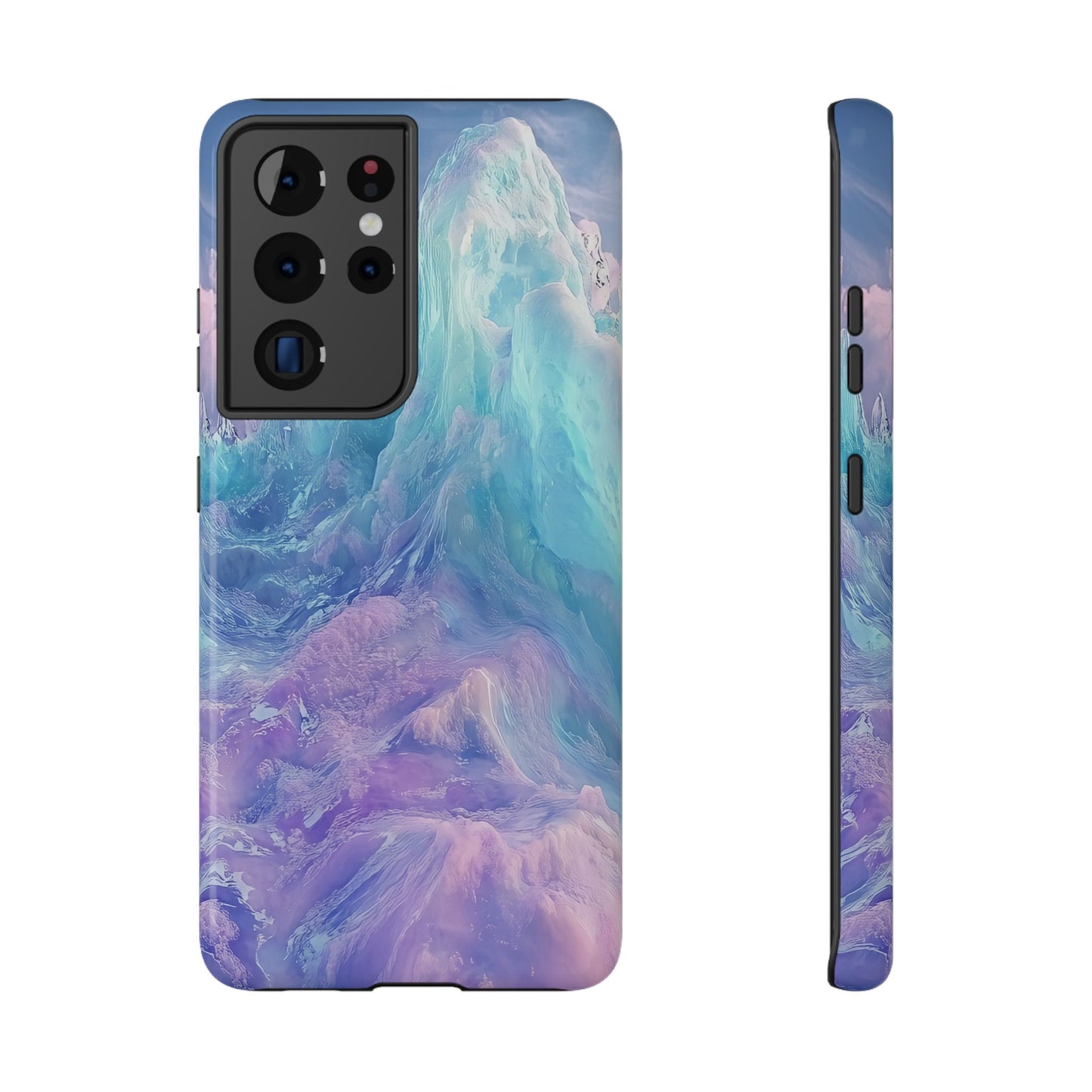 Phone Case - Colorful Abstract Waves Design