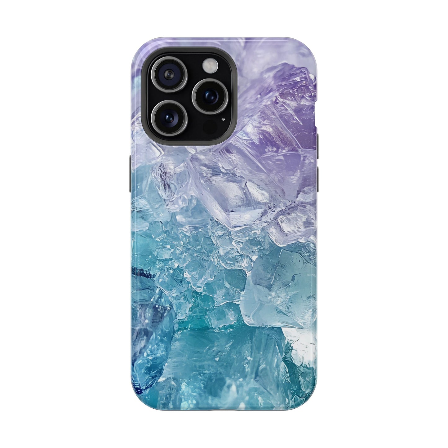 Crystal-Patterned Impact-Resistant Phone Case | Stylish Protection for Adventurers