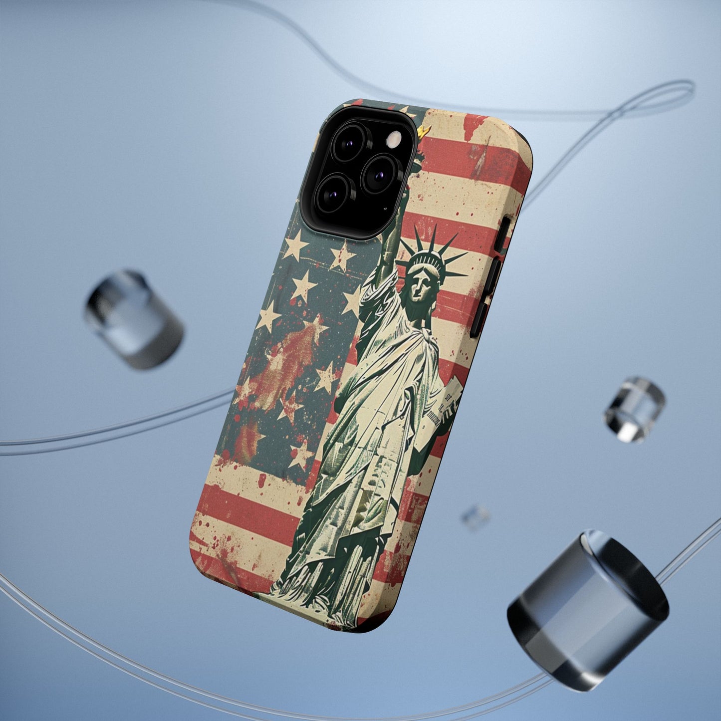 Liberty-Inspired Phone Case - Patriotic Design