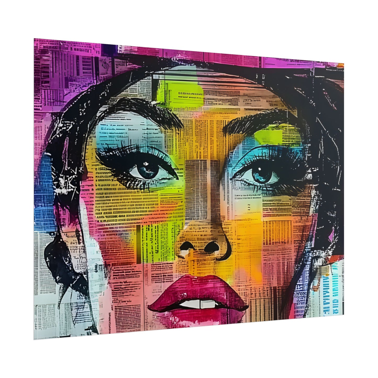 Retro Pop Culture Woman 9 - Wall Art, Retro Art