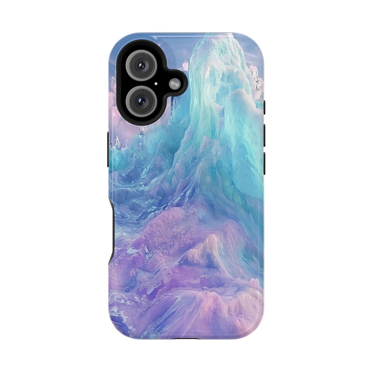 Phone Case - Colorful Abstract Waves Design