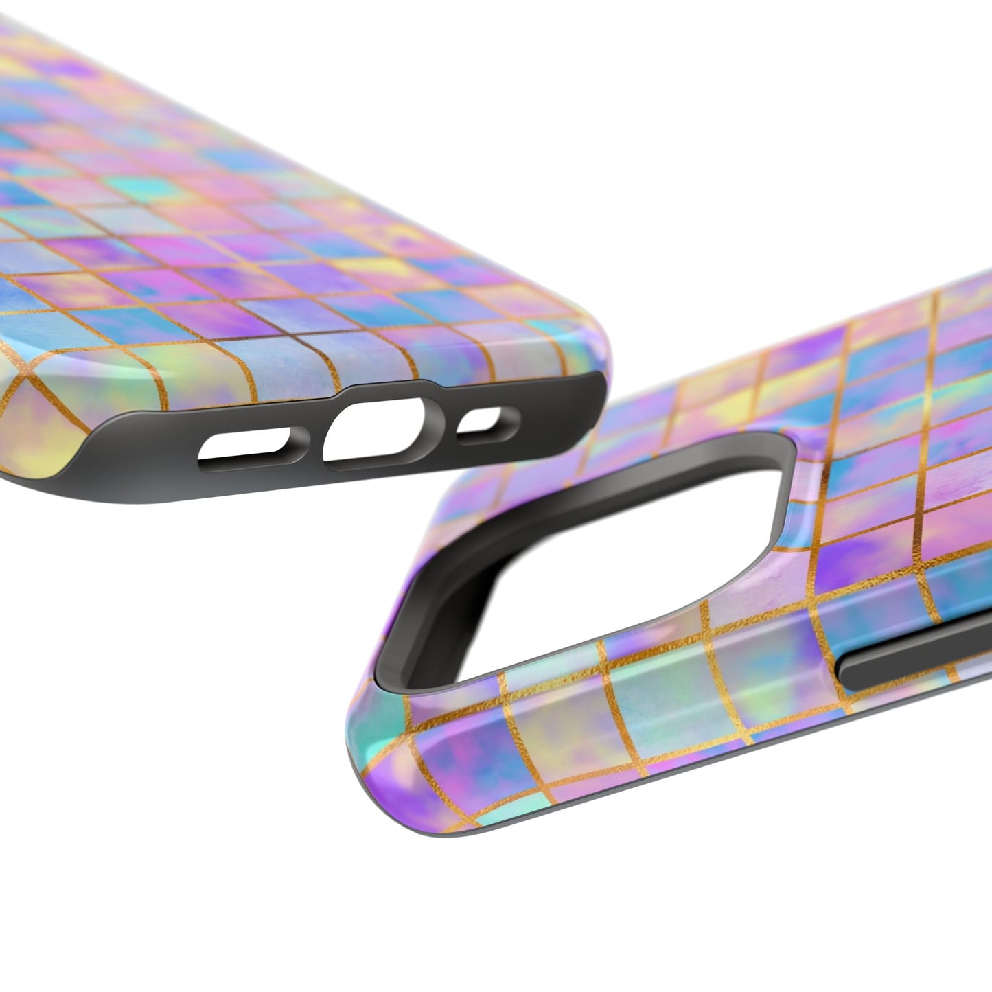 Colorful Mosaic Impact-Resistant Phone Case