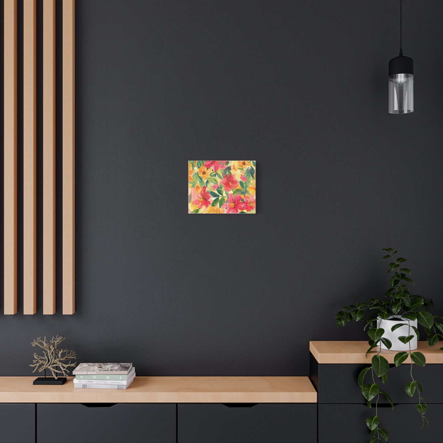 Floral Matte Canvas