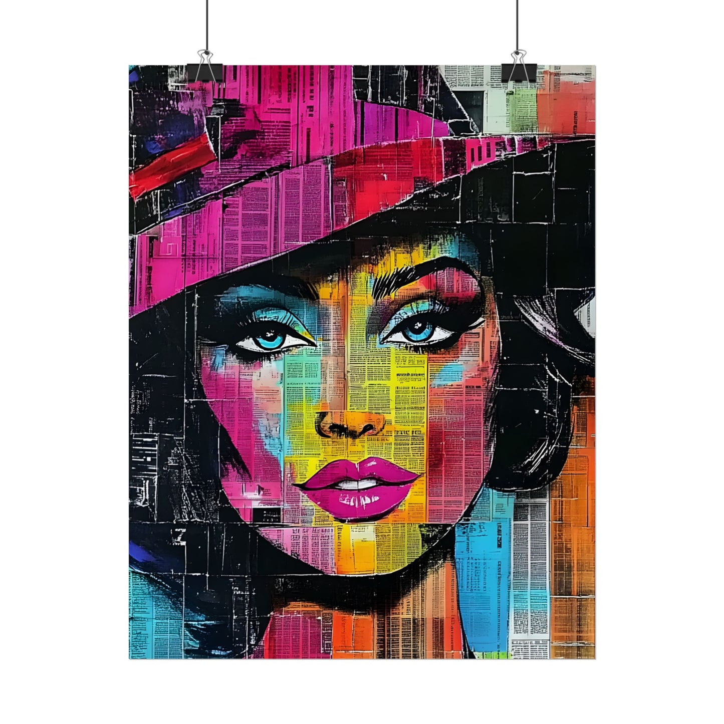 Poster Print Retro Pop Culture Woman 10