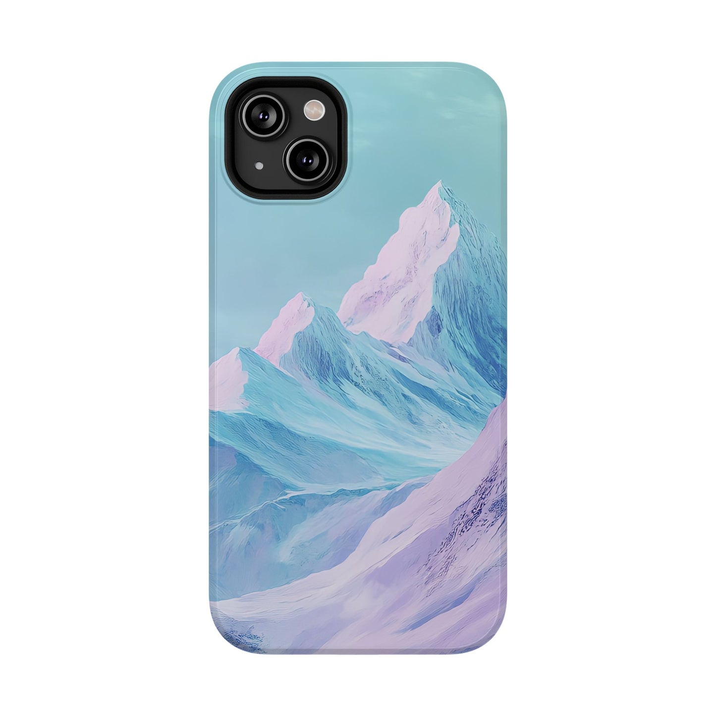 Mountain Landscape Phone Case - Impact-Resistant Protection for Nature Lovers