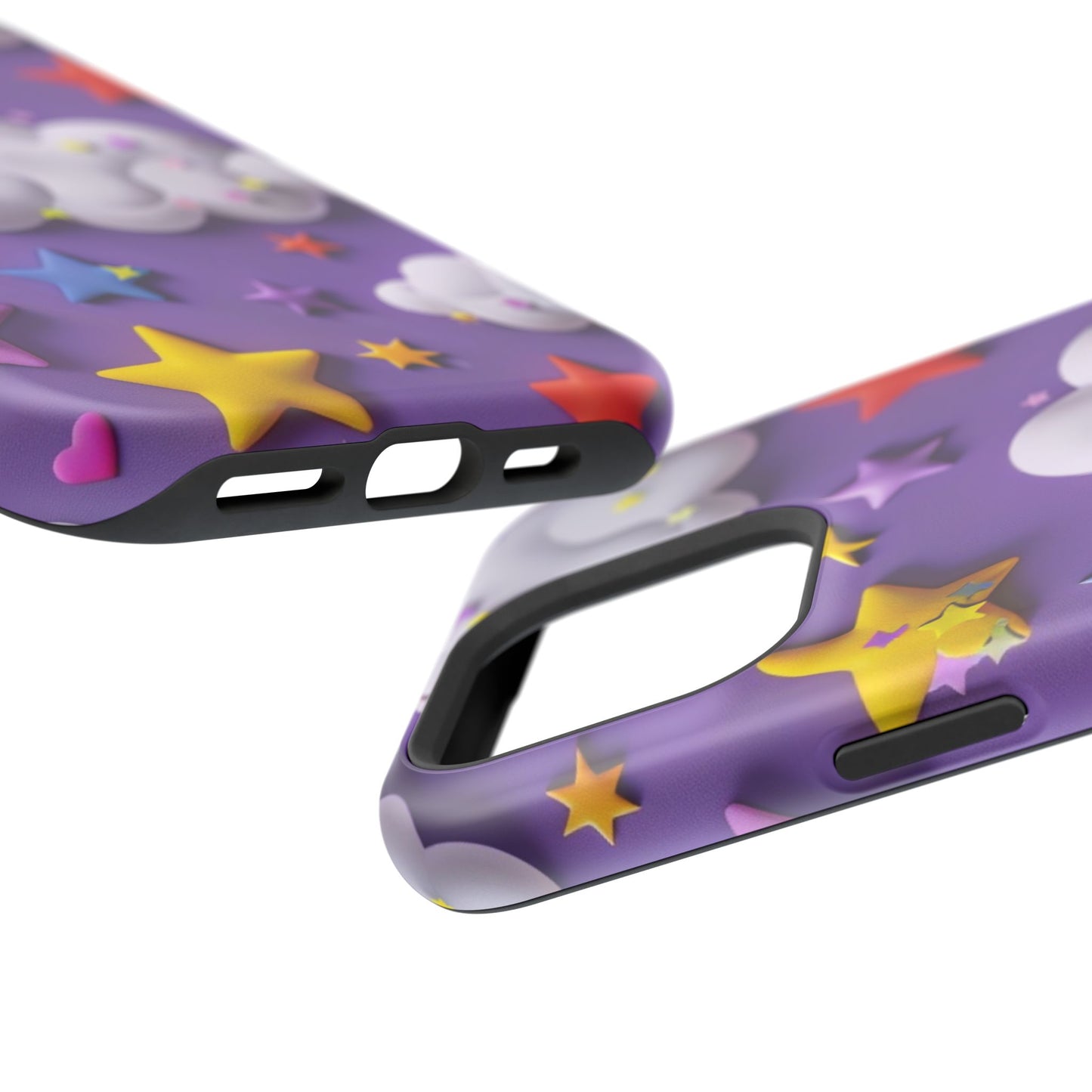 Colorful Cloud & Star Phone Case