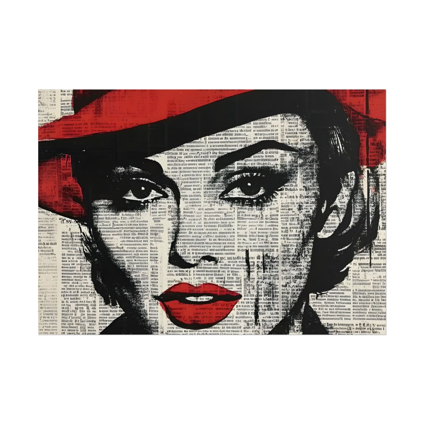 Retro Pop Culture Poster 3- Fashion Inspiration, Retro Wall Art