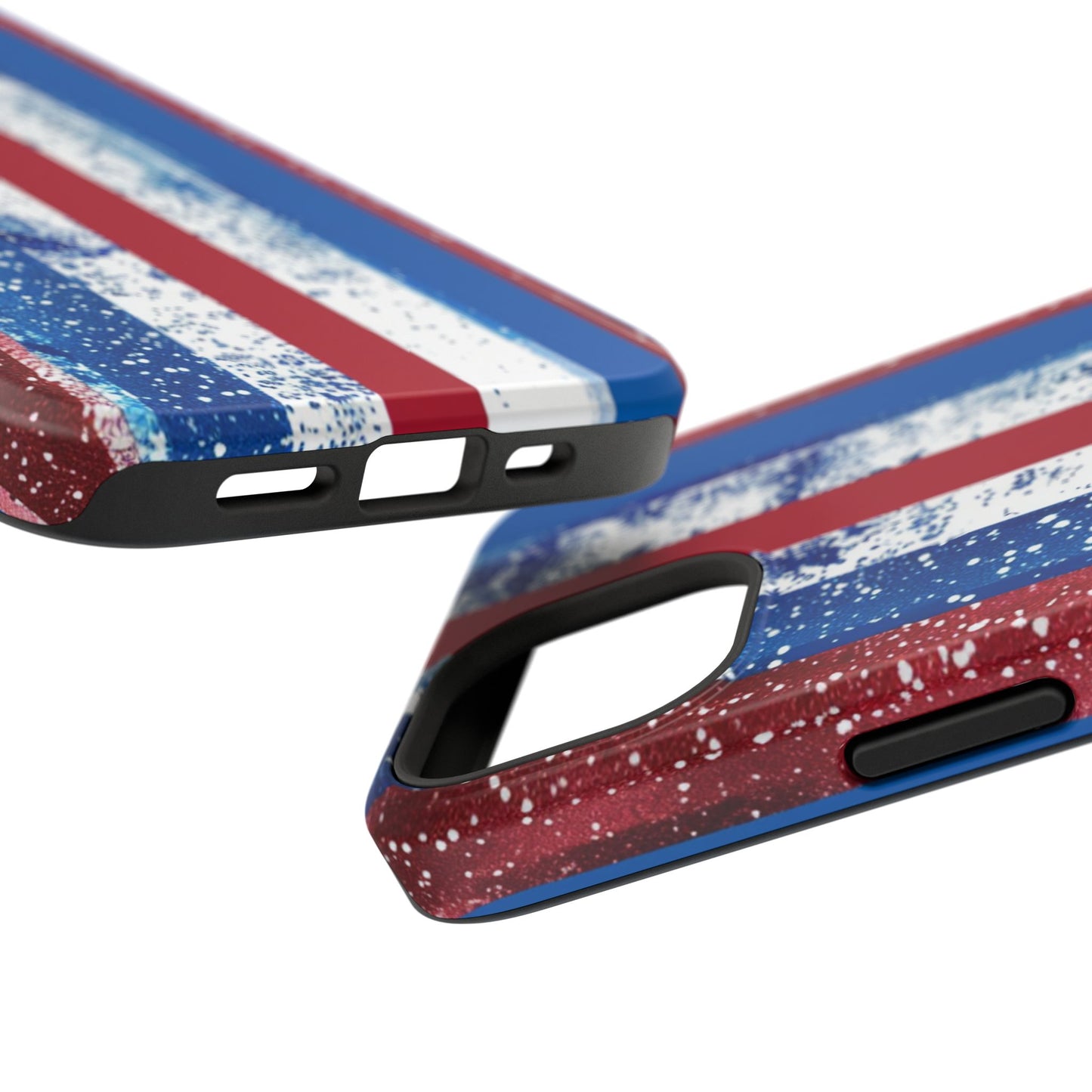 Patriotic Stripes Impact-Resistant Phone Case