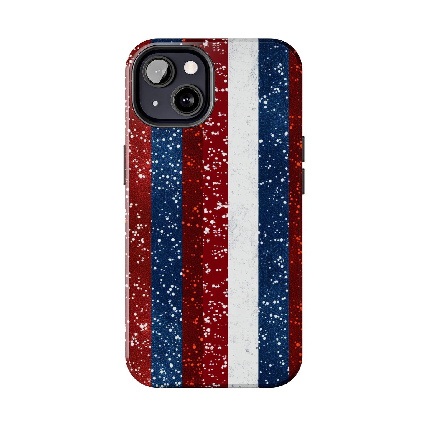 Patriotic Glitter Tough Phone Case
