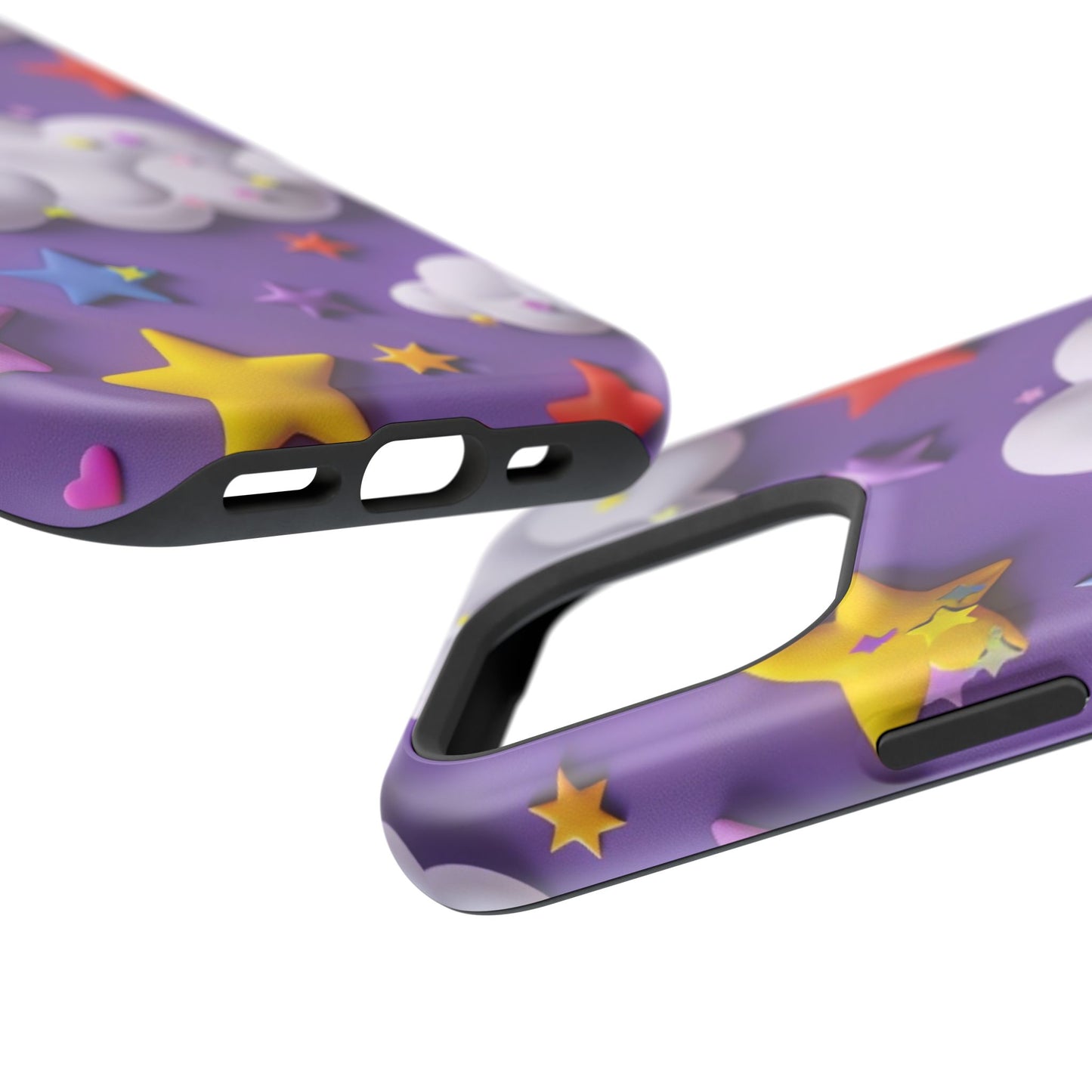 Colorful Cloud & Star Phone Case