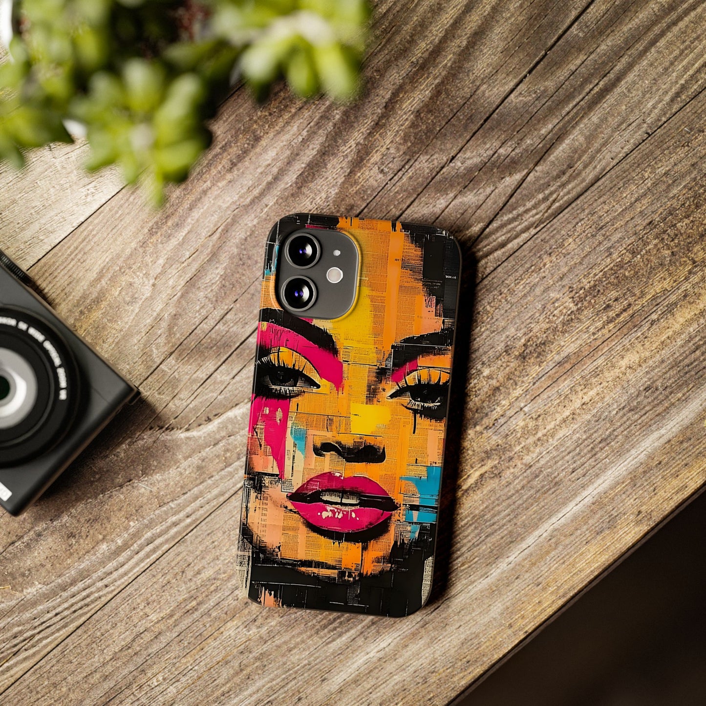 Retro Pop Culture Woman 1 - Phone Case
