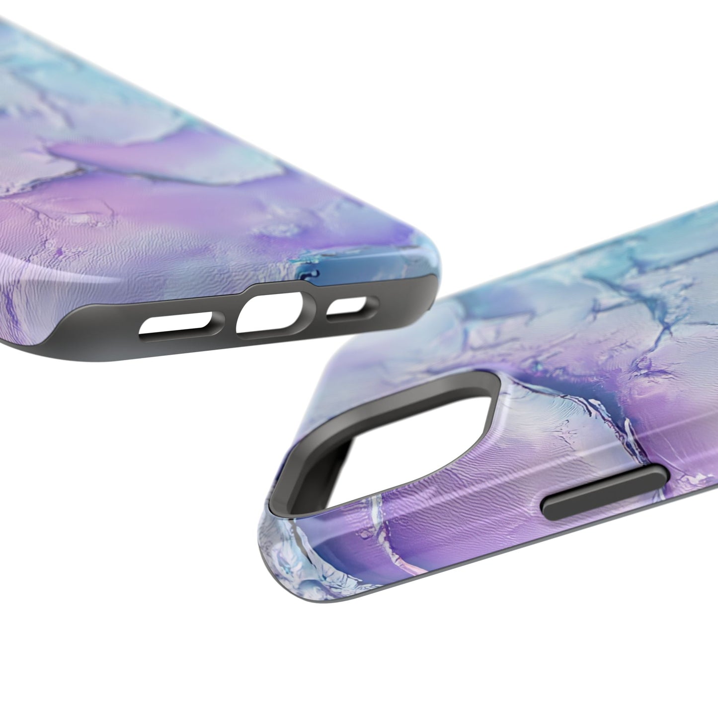 Vibrant Impact-Resistant Phone Case - Colorful Texture Design