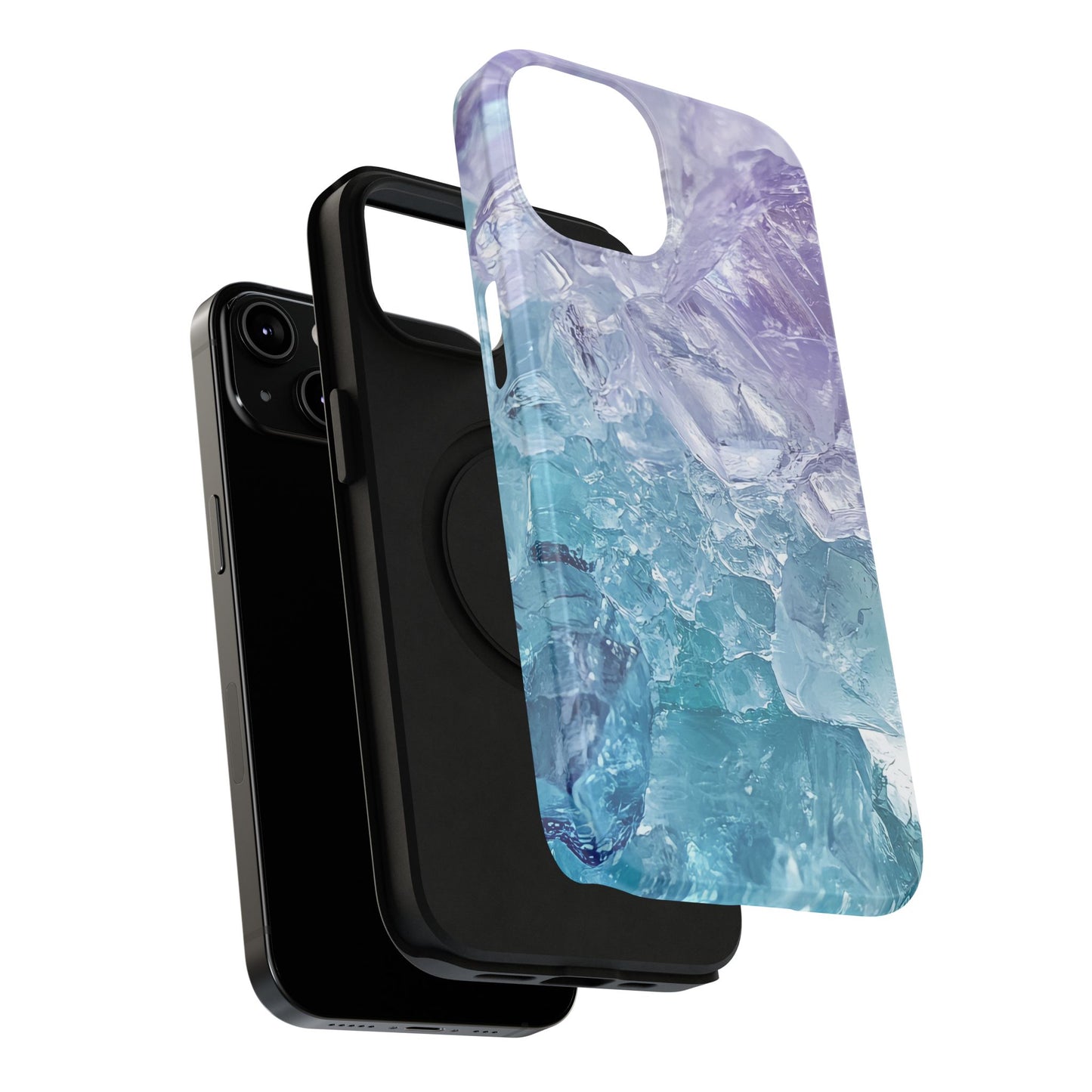 Crystal-Patterned Impact-Resistant Phone Case | Stylish Protection for Adventurers