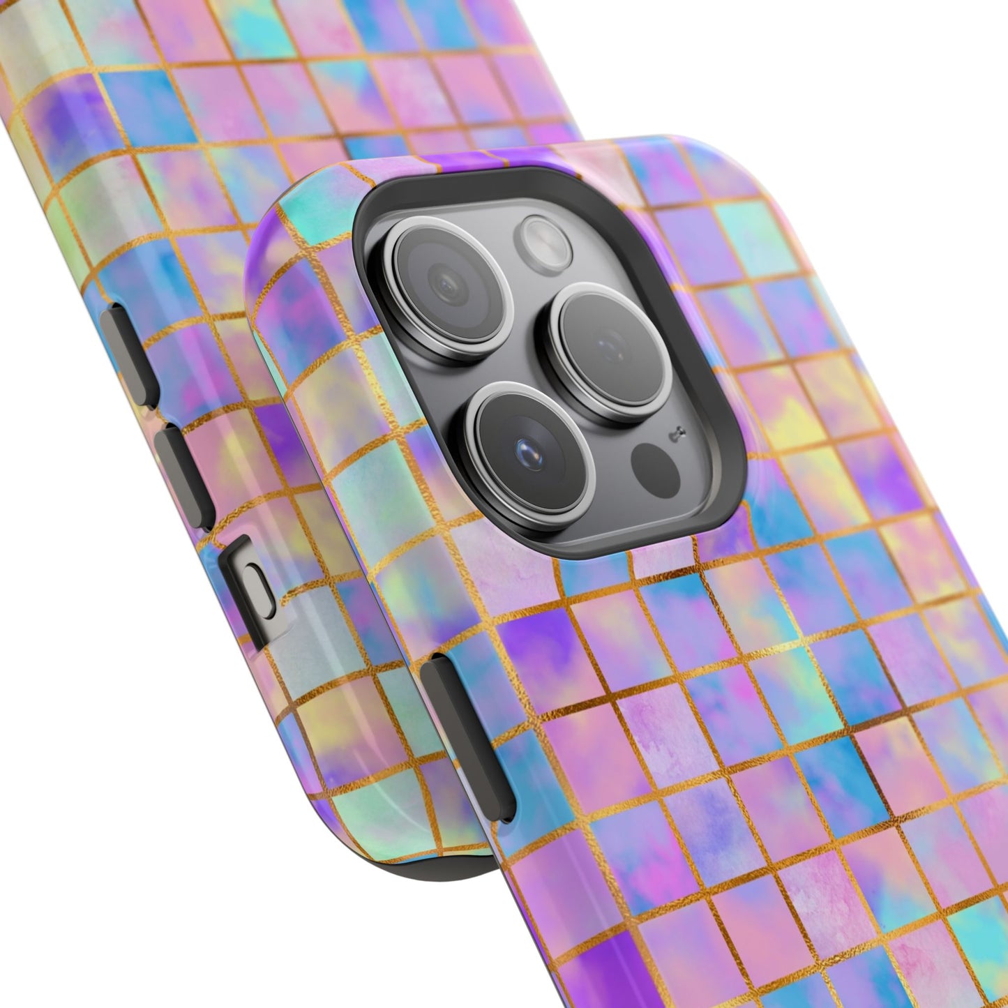 Colorful Mosaic Impact-Resistant Phone Case