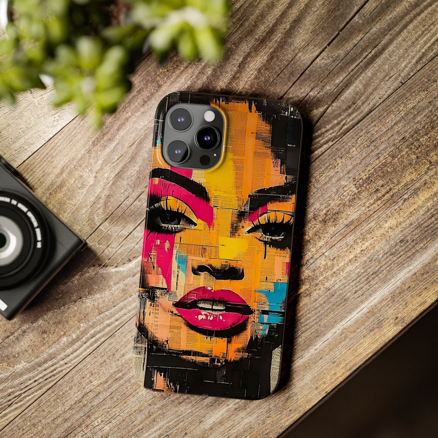 Retro Pop Culture Woman 1 - Phone Case