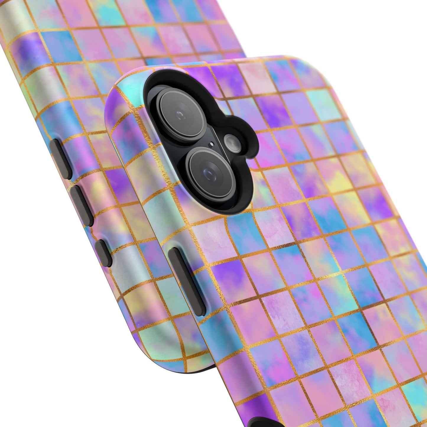 Colorful Mosaic Impact-Resistant Phone Case