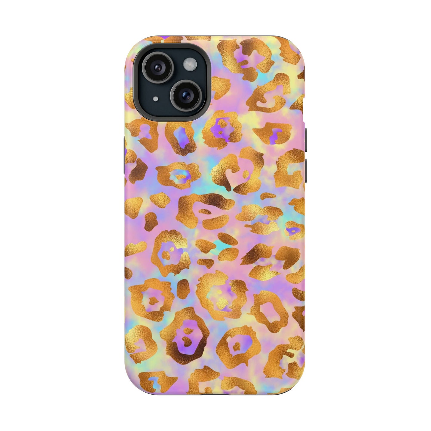 Leopard Print Impact-Resistant Phone Case